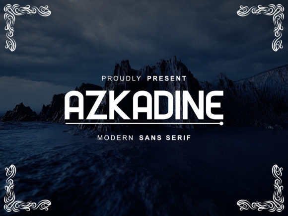 Azkadine: A Timeless Sans Serif Font for Web Design
