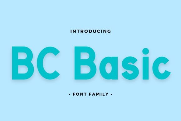 Bc Basic: A Clean Sans Serif for Modern Editorial