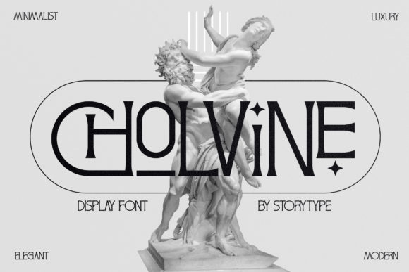 Cholvine: A Stylish Sans Serif Font for Crafters