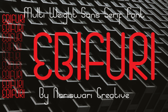 Ebifuri: A Sharp Sans Serif for Modern Editorial Design
