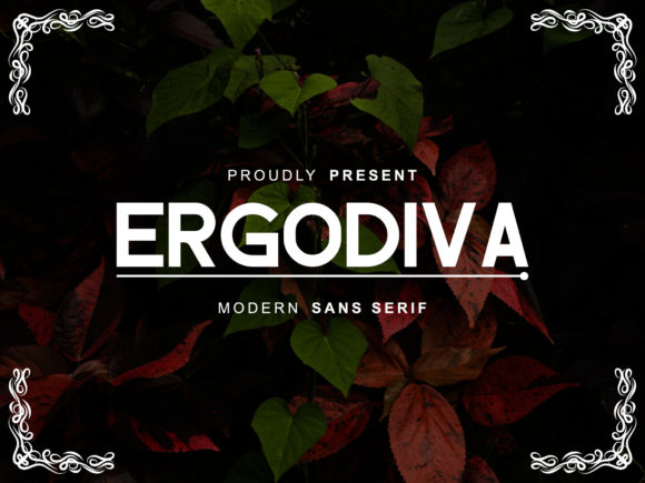 Ergodiva: A Timeless Sans Serif for Modern Branding