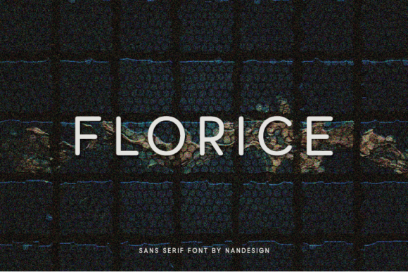 Florice: A Clean Sans Serif Font for Crafters