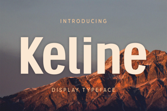 Keline: A Clear Sans Serif Font for Premium Branding