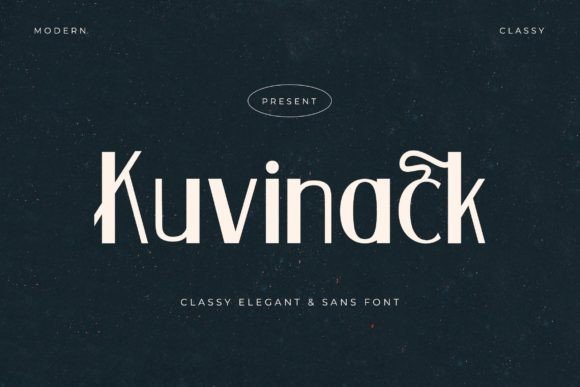 Kuvinack: The Modern Sans Serif Font for Your Brand
