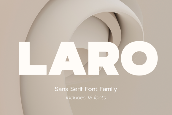 Laro Font Review: A Bold Sans Serif for Modern Branding