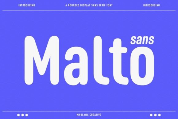 Malto: The Elegant Sans Serif Font for Marketers