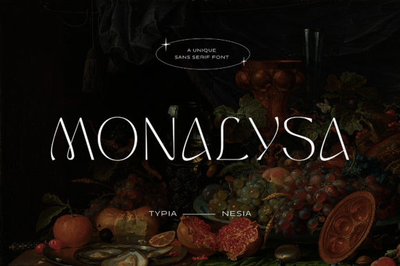 Monalysa: A Modern Sans Serif Font for Editorial Design