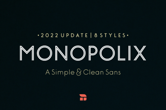 Monopolix: A Modern Sans Serif Font for Business