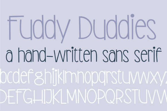 PN Fuddy Duddies: A Bold Sans Serif for Business