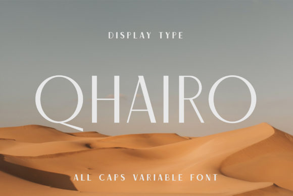 Qhairo: The Bold Sans Serif Font for Modern Brands
