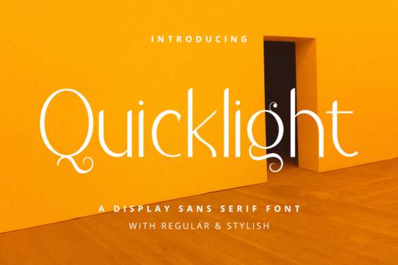 Quicklight: A Modern Sans Serif Font for Web Design