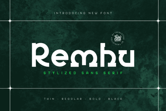 Remhu: A Distinctive Sans Serif Font for Modern Brands