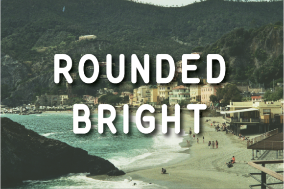 Rounded Bright: A Modern Sans Serif for Brand Identity