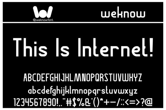 This is Internet: A Modern Sans Serif Font Review