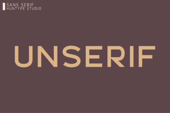 Unserif: A Versatile All-Caps Sans Serif Review
